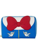 LOUNGEFLY DISNEY: SNOW WHITE COSPLAY BOW ZIP AROUND WALLET
