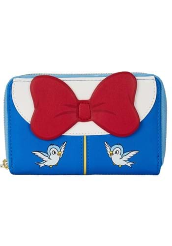 LOUNGEFLY DISNEY: SNOW WHITE COSPLAY BOW ZIP AROUND WALLET