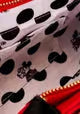 Loungefly Disney Minnie Rocks the Dots Figural Bow Crossbody