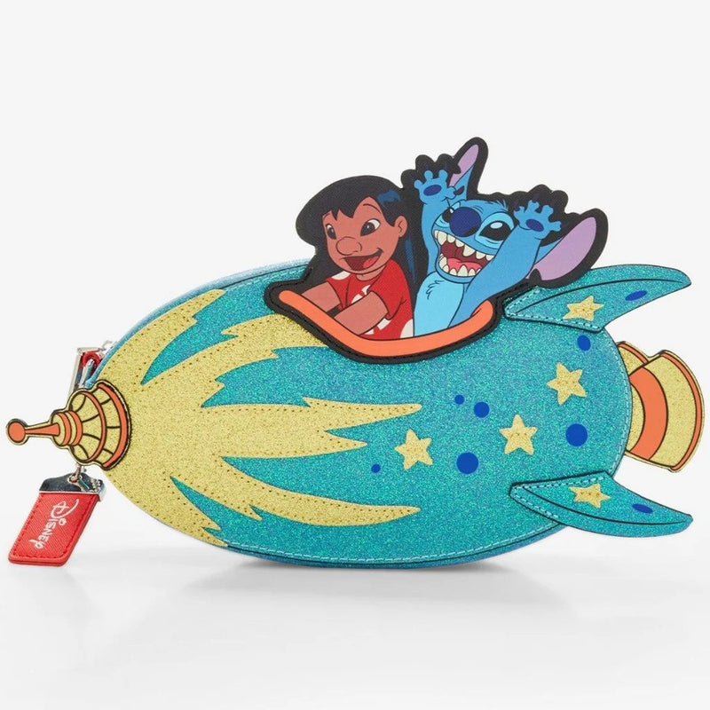 Disney Lilo & Stitch Rocket Ship Ride Crossbody Bag