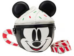 Loungefly Exclusive Disney Mickey Mouse Hot Cocoa Crossbody Bag