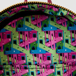 Loungefly-Squid Game Piggy Bank Masked Men Glow in the Dark Backpack