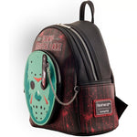 Loungefly Halloween Friday the 13th Jason Cosplay Glow in the Dark Mini Backpack