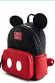 Loungefly Disney Mickey Mouse Quilted Oh Boy Mini Backpack