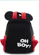 Loungefly Disney Mickey Mouse Quilted Oh Boy Mini Backpack