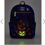 Disney Loungefly Lilo & Stitch Halloween Trick or Treating Mini Backpack GITD
