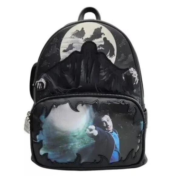 Loungefly Exclusive Harry Potter Dementor Attack Double Strap backpack