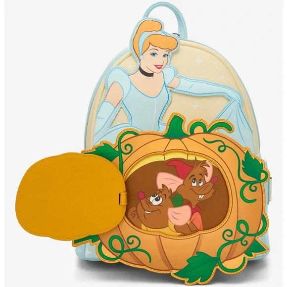 Loungefly Disney Cinderella Ballgown Pumpkin Mini Backpack