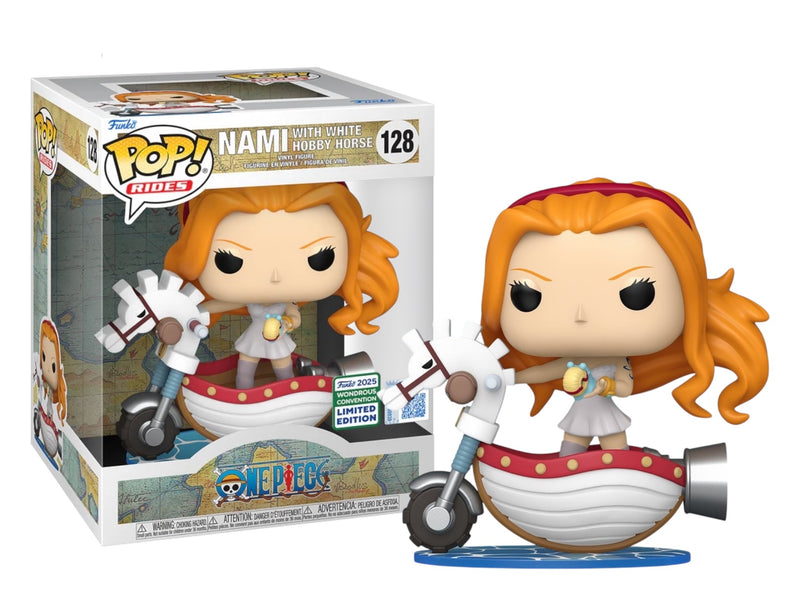 One Piece - Nami w/White Hobby Horse #128