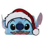 Loungefly Disney Santa Stitch Cosplay Zip-Around Wallet Holiday Exclusive