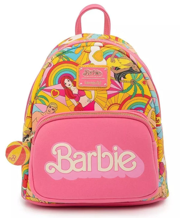 Barbie Fun in the Sun Pink Loungefly Backpack