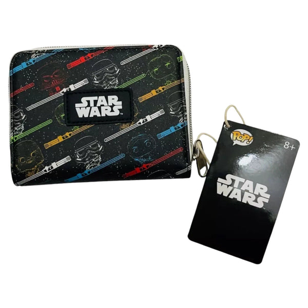 STAR WARS LIGHT SABER FUNKO POP! WALLET