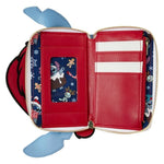 Loungefly Disney Santa Stitch Cosplay Zip-Around Wallet Holiday Exclusive