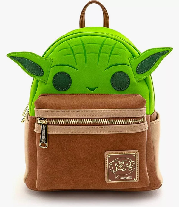 Loungefly Funko Star Wars Yoda Figural Backpack