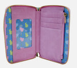 Loungefly Disney Sleeping Beauty 3 Good Fairies Stained Glass Zip Wallet