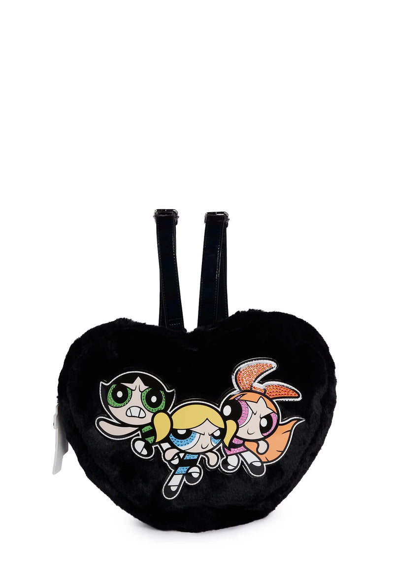 The Powerpuff Girls Can't Stop Us Hooded Backpack