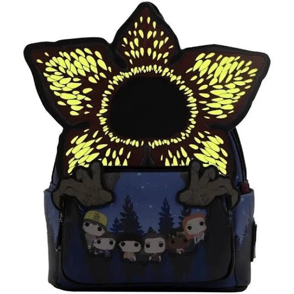 Stranger Things: Demogorgon Backpack (Funko Limited Edition Sticker)  (Glows in the Dark)