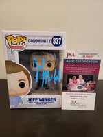 Joel McHale Signed and Inscribed Jeff Winger Community Funko Pop