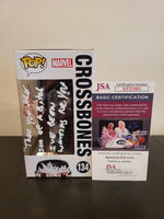 Frank Grillo Dual-Color Signed and Inscribed Civil War Crossbones Funko Pop