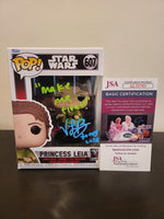 Vivian Lyra-Blair (Young Leia from Kenobi) Dual-Color Signed and Inscribed Star Wars Princess Leia Funko Pop