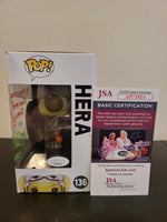 Vanessa Marshall Dual-Color Signed and Inscribed Star Wars Rebels Hera Funko Pop