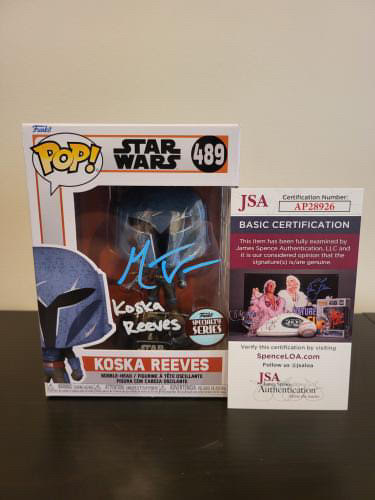 Mercedes Varnado Dual-Color Signed and Inscribed Koska Reeves Funko Pop