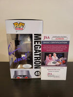 Frank Welker Signed and Inscribed Gamestop Exclusive Megatron Funko Pop