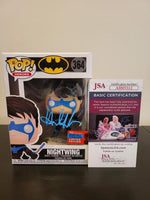 Harvey Guillén Signed and Inscribed 2020 Fall Convention Exclusive Nightwing Funko Pop