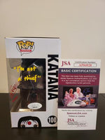 Karen Fukuhara Dual-Color Signed and Inscribed Suicide Squad Katana Funko Pop