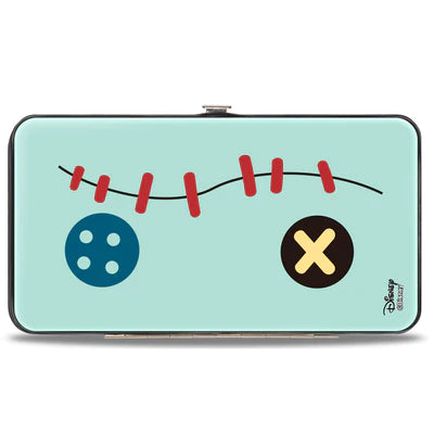 HINGED WALLET - LILO & STITCH SCRUMP FACE CLOSE-UP