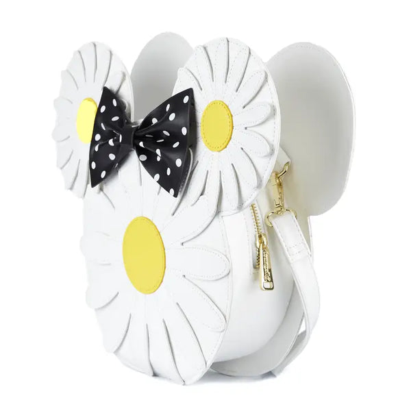 LOUNGEFLY DISNEY MINNIE MOUSE DAISY CROSS BODY BAG