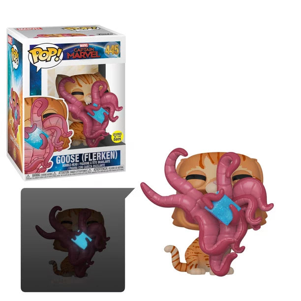 Marvel Captain Marvel - Goose (Flerken) Glows in the Dark #445 (VAULTED)