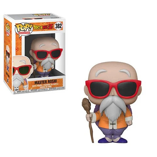 Dragon Ball Z Master Roshi with Staff Pop! #382