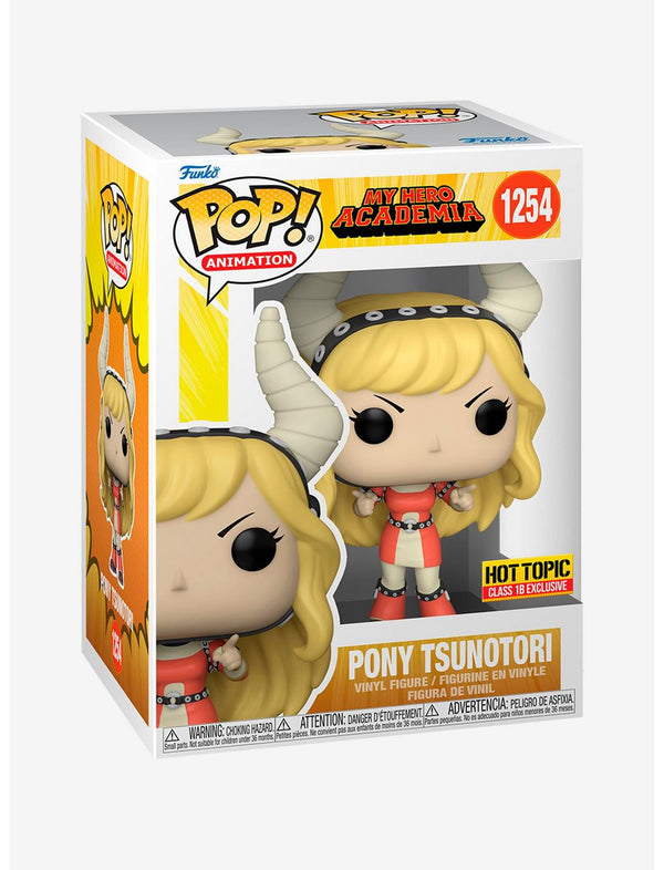 My Hero Academia Pop! Animation Pony Tsunotori Vinyl Figure Hot Topic Exclusive #1254