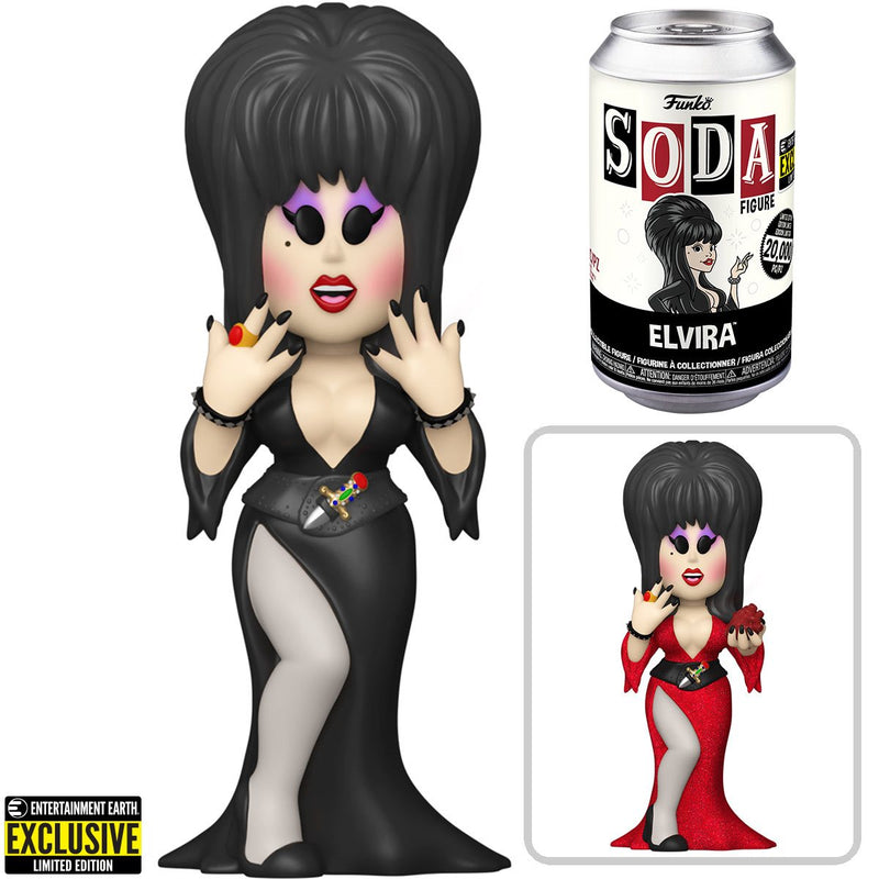 Elvira Vinyl Soda Figure - EE Exclusive