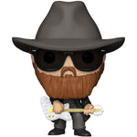 ZZ Top Billy Gibbons Flocked Pop! #164