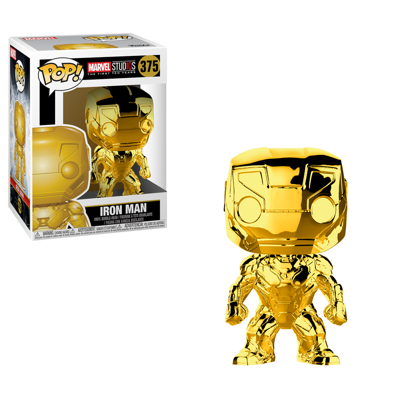 Marvel Studios - Iron Man (Gold Chrome) #375 (VAULTED)
