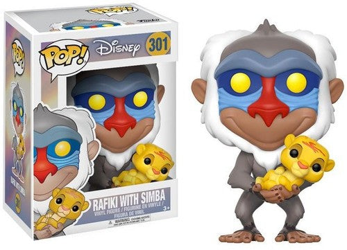 The Lion King Rafiki with Baby Simba Pop! Vinyl Figure