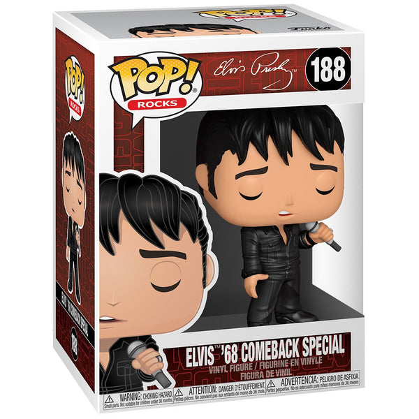 Elvis Presley 1968 Comeback Special Pop! Vinyl Figure #188