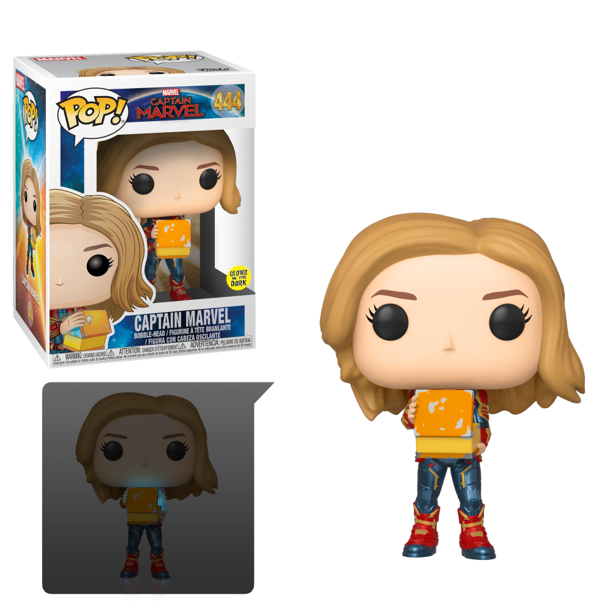Marvel Captain Marvel - Captain Marvel (Glows in the Dark) #444