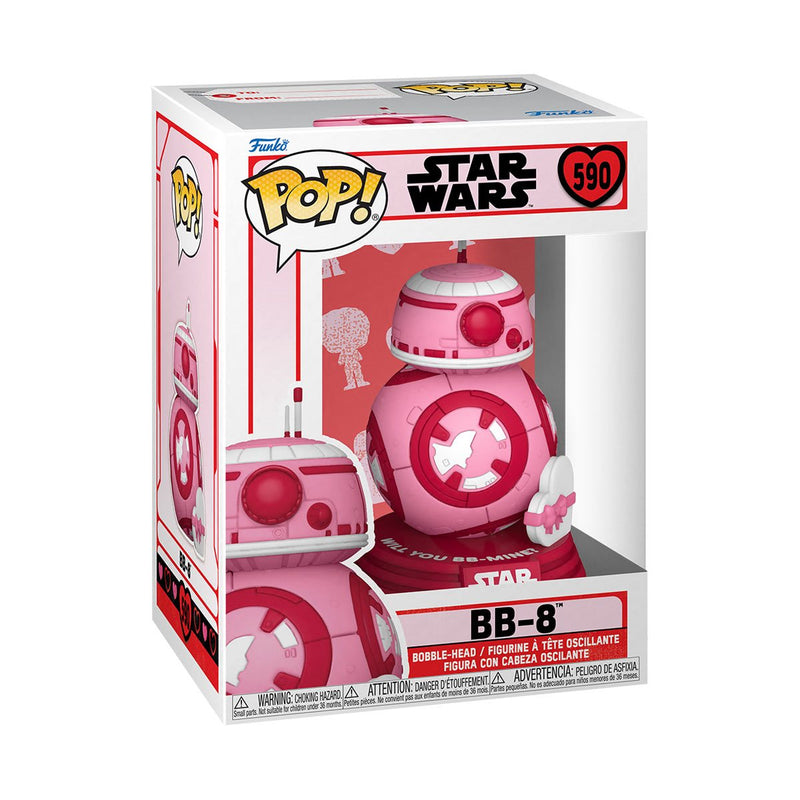 Star Wars Valentines BB-8 Pop! #590