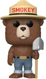 Ad Icons Hot Topic Flocked SMOKEY THE BEAR (Vaulted) #75