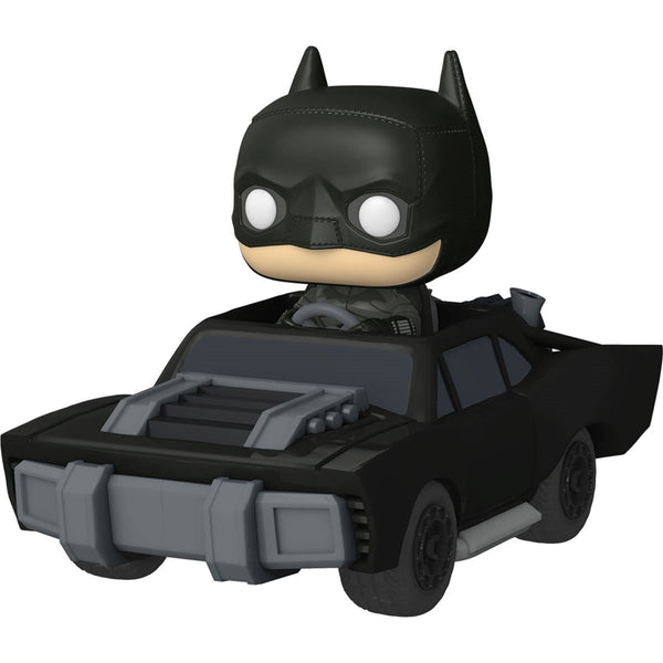 The Batman in Batmobile Super Deluxe Pop! Vinyl Vehicle #282