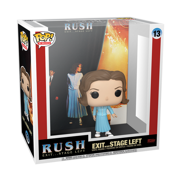 Rush Exit… Stage Left Pop! Album Figure with Case #13