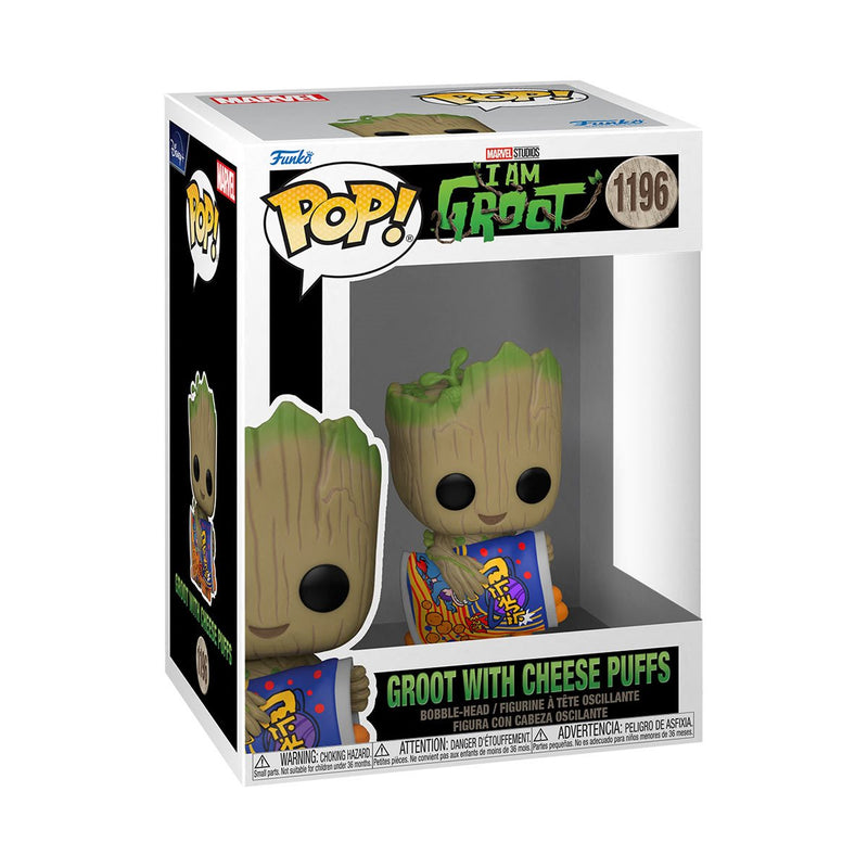 I Am Groot with Cheese Puffs Pop! #1196