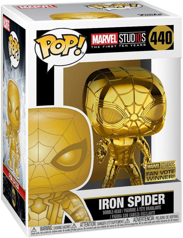 Marvel Studios - Iron Spider (Gold Chrome) Exclusive #440