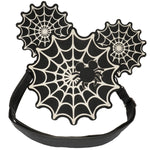 Mickey Mouse Spiderweb Mickey Glow-in-the-Dark Crossbody Purse - EE Exclusive