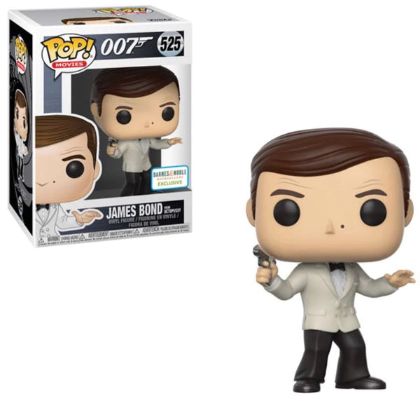 007 - James Bond from Octopussy (Barnes & Noble Exclusive) Roger Moorse White Tux  #525 (VAULTED)