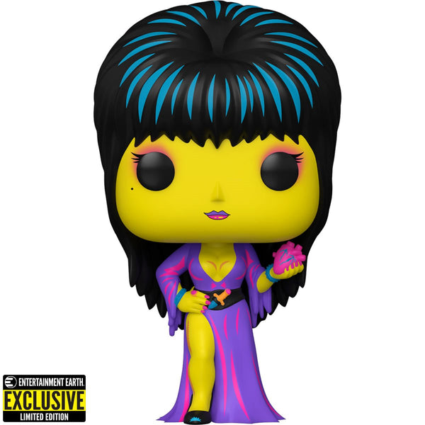 Elvira Black Light Pop! Vinyl Figure - EE Exclusive #68