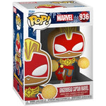 Marvel Holiday Gingerbread Captain Marvel Pop! Vinyl Figure #936